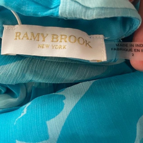 NWT $525 Ramy Brook Printed Zoya Maxi Dress - Picture 5 of 11